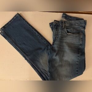Old Navy Men's Dark Blue Straight Jeans